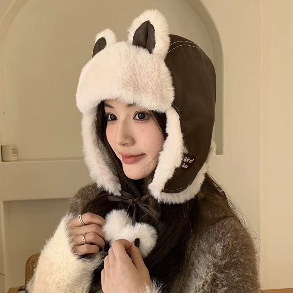 Trapper Hat Ear Flap - Topi Trapper Klasik Berbahan Kulit Imitasi
