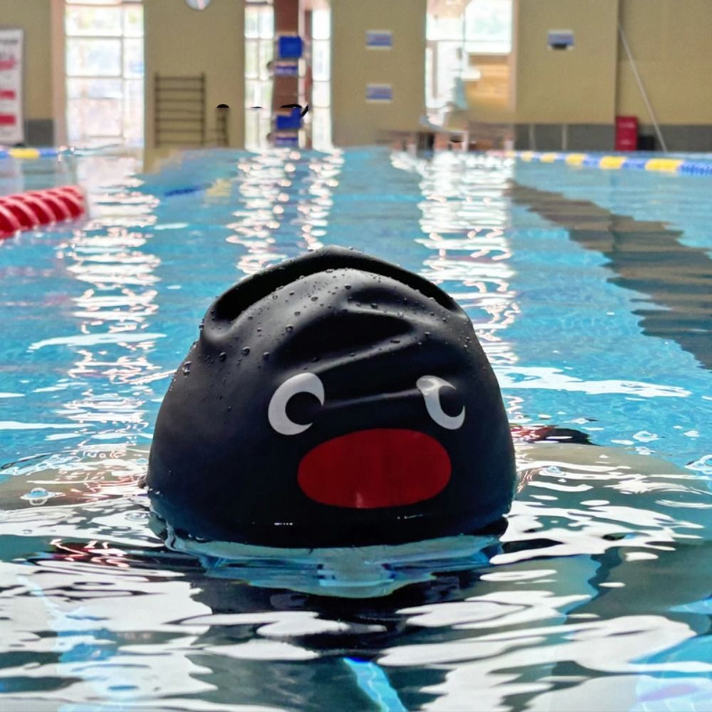Swim Hat Silicone - Topi Renang Elastis Baru, Topi Renang