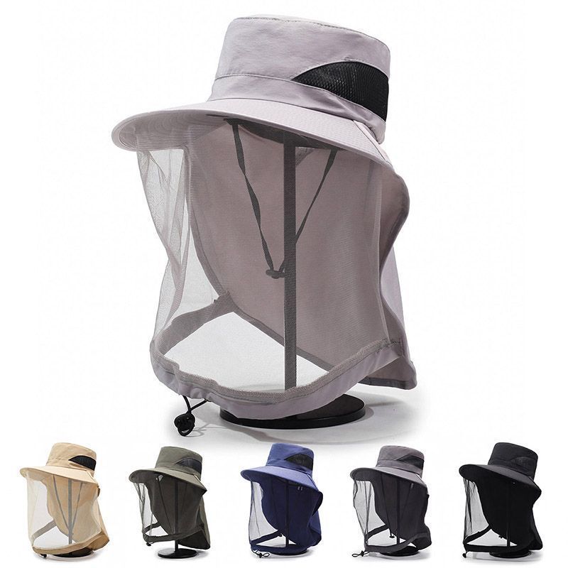 Topi Jaring Pelindung Matahari - Sun Hat Wide Brim ulasan dan harga