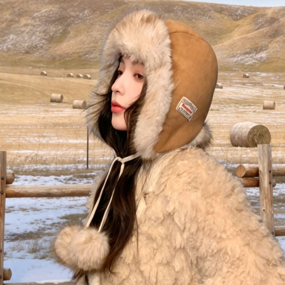 Topi Trapper Berlapis Bulu Pol - Trapper Hat Ear Flap ulasan dan harga