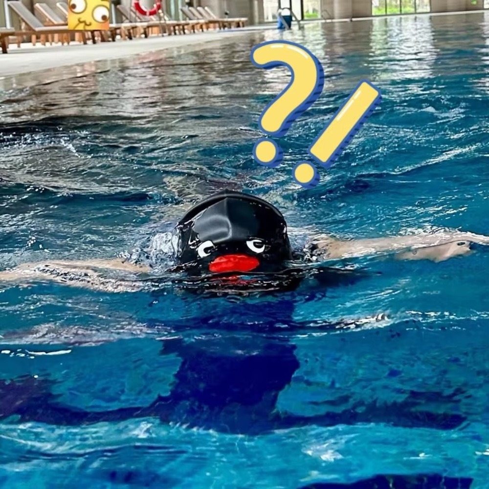 Topi Renang Elastis Baru, Topi - Swim Hat Silicone ulasan dan harga