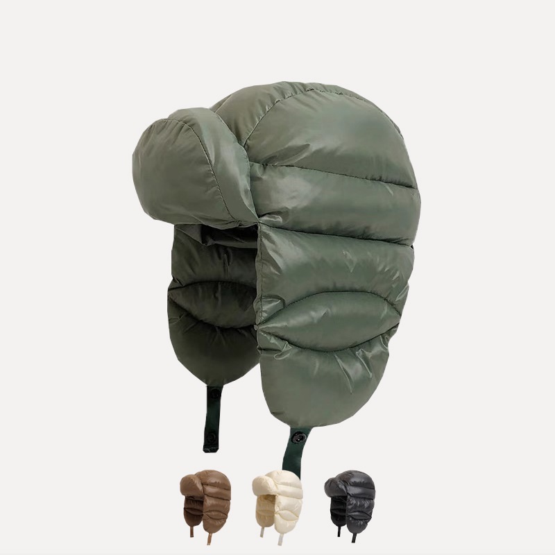 Topi Musim Dingin Pria Anti Ai - Trapper Hat Ear Flap ulasan dan harga