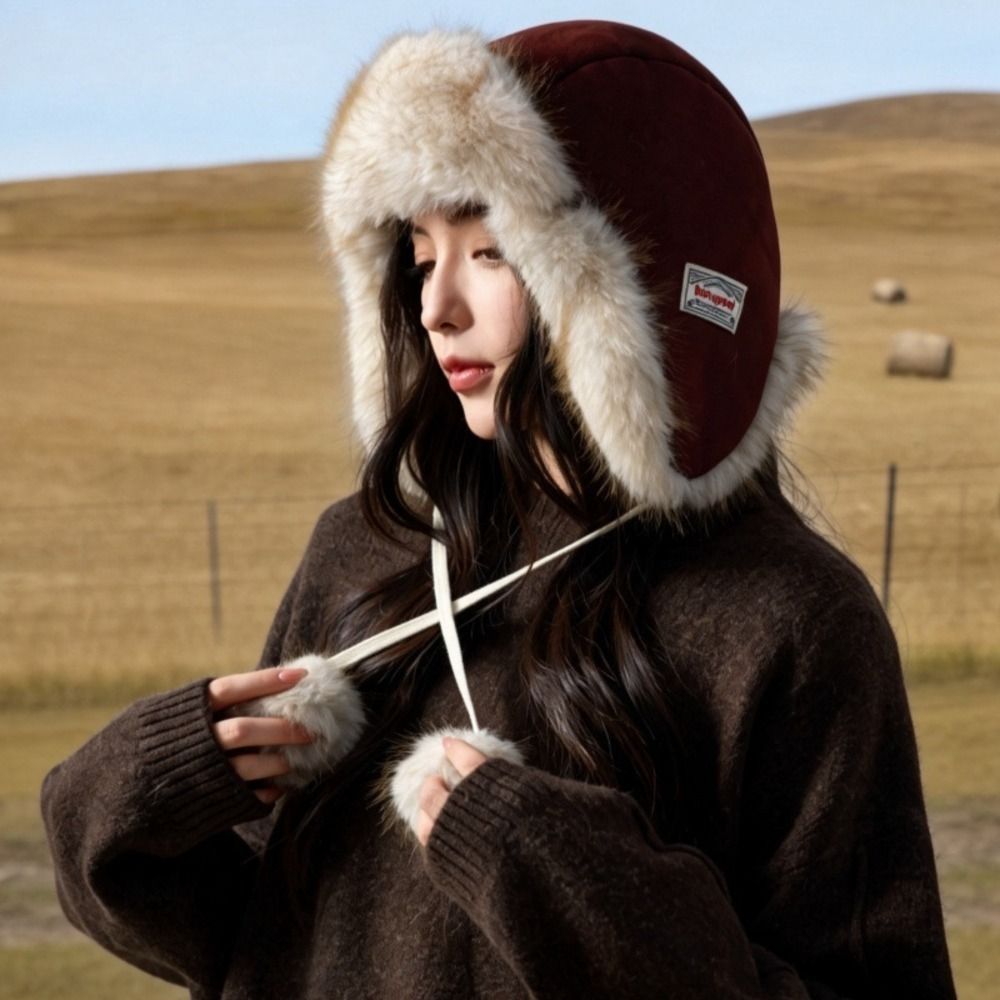 Topi Trapper Berlapis Bulu Pol - Winter Trapper Hat ulasan dan harga