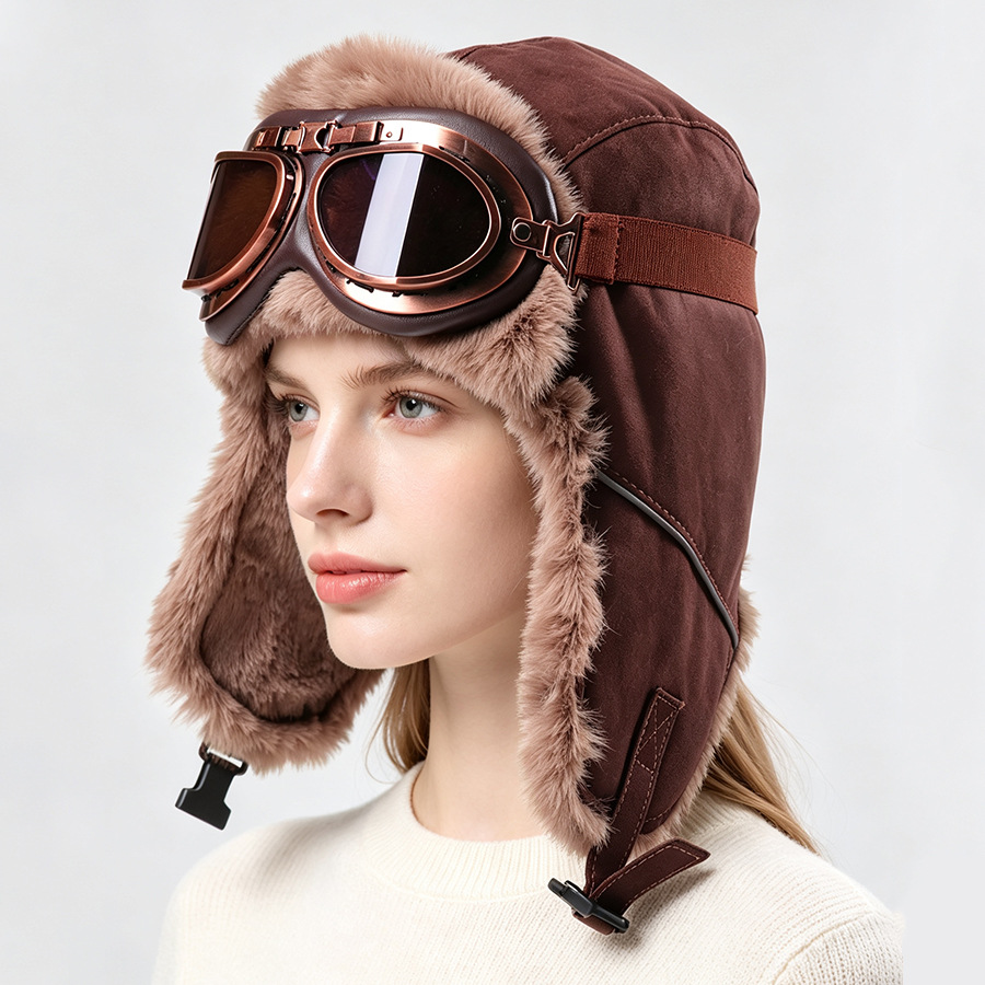 Topi Aviator Vintage dengan Ka - Winter Trapper Hat ulasan dan harga